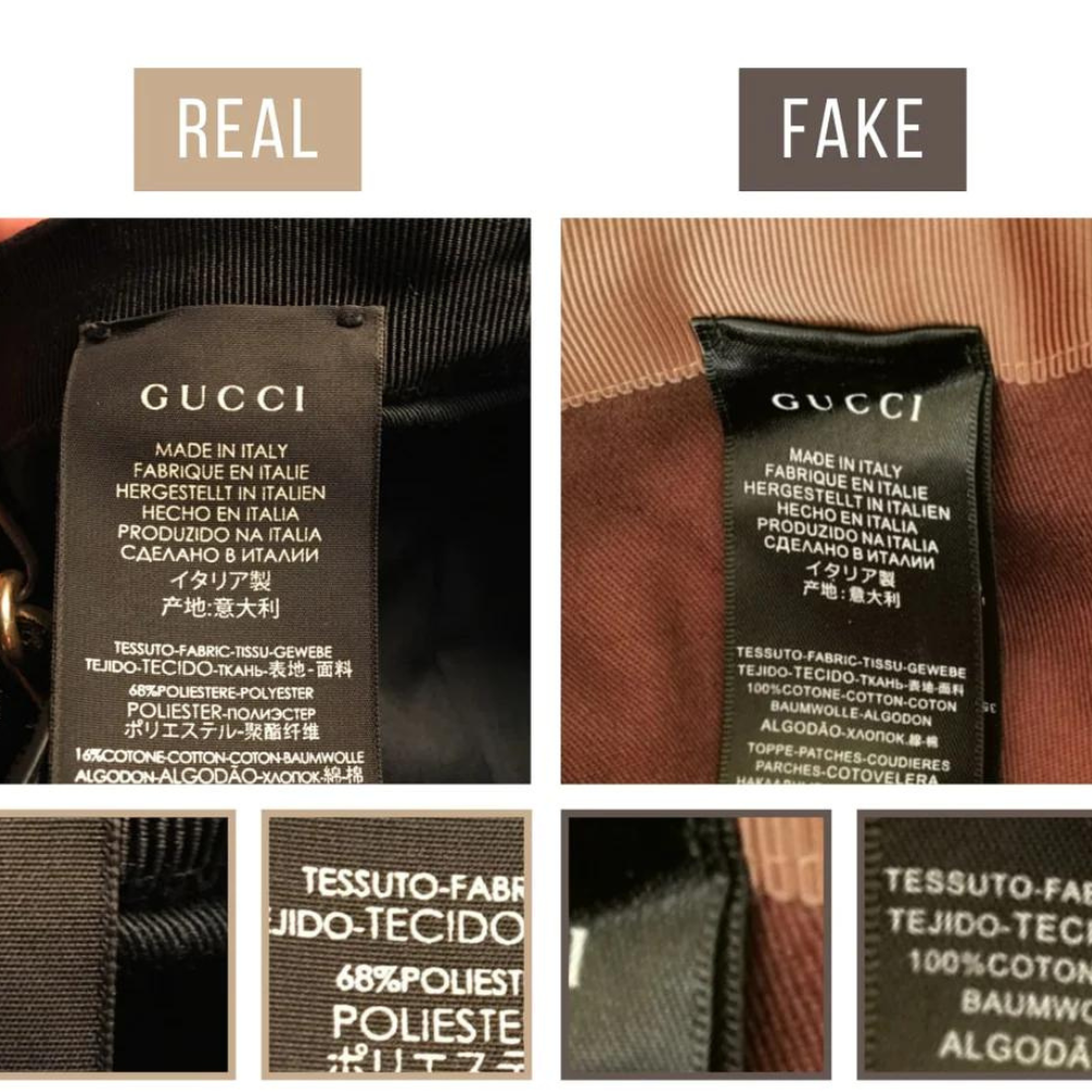 Mua sắm quần áo hàng hiệu: Mẹo giúp bạn phân biệt giữa mũ Gucci thật và giả