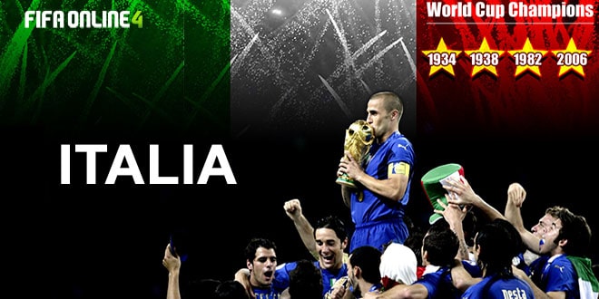 Build Team Italy Trong FiFa Online 4 Như Thế Nào Cho Hợp Lý