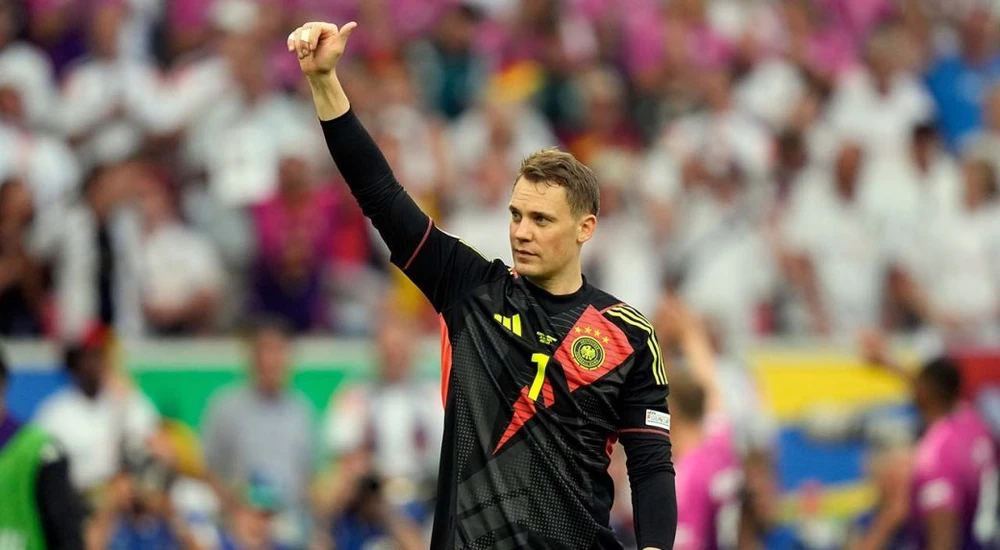 Manuel Neuer trở thành thủ môn ra sân nhiều nhất lịch sử EURO | Vietnam+ (VietnamPlus)