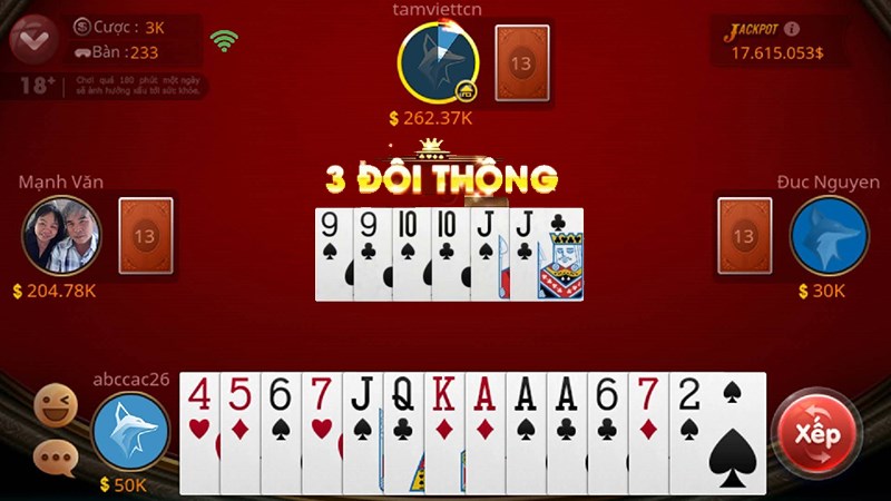 Hướng dẫn cách chơi bài Tiến Lên Miền Nam chi tiết và chuẩn nhất
