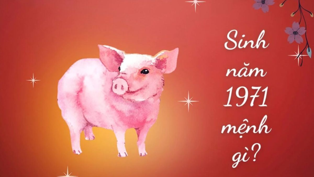 Sinh năm 1971 là mệnh gì
