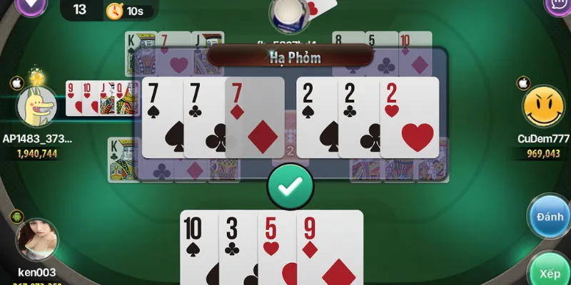 Tại sao cần phải đọc bài của đối thủ khi chơi Phom?