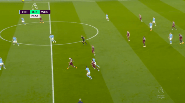 Man City 3-2-4-1 và vai trò đặc biệt của John Stones